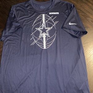 Nike Men's Blue‎ Cowboys T-Shirt